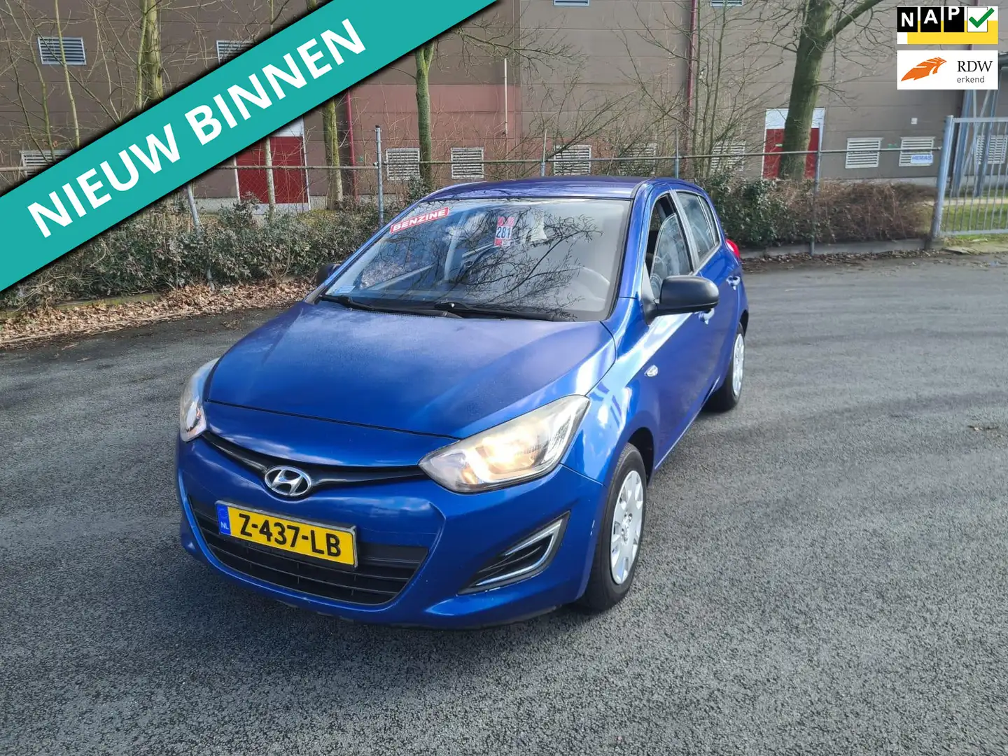 Hyundai i20 1.2i i-Catcher LEUKE AUTO RIJDT EN SCHAKELT GOED Blu/Azzurro - 1