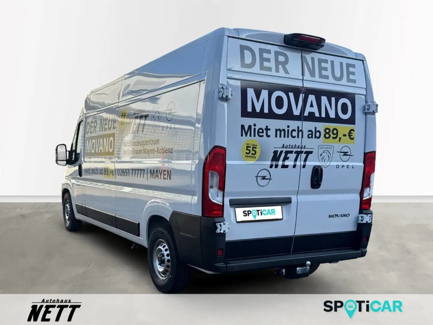 Opel Movano Kasten H2 35 2.2 Blue-HDI Maxi 3 Kastenwagen L3H2 Weiß - 2