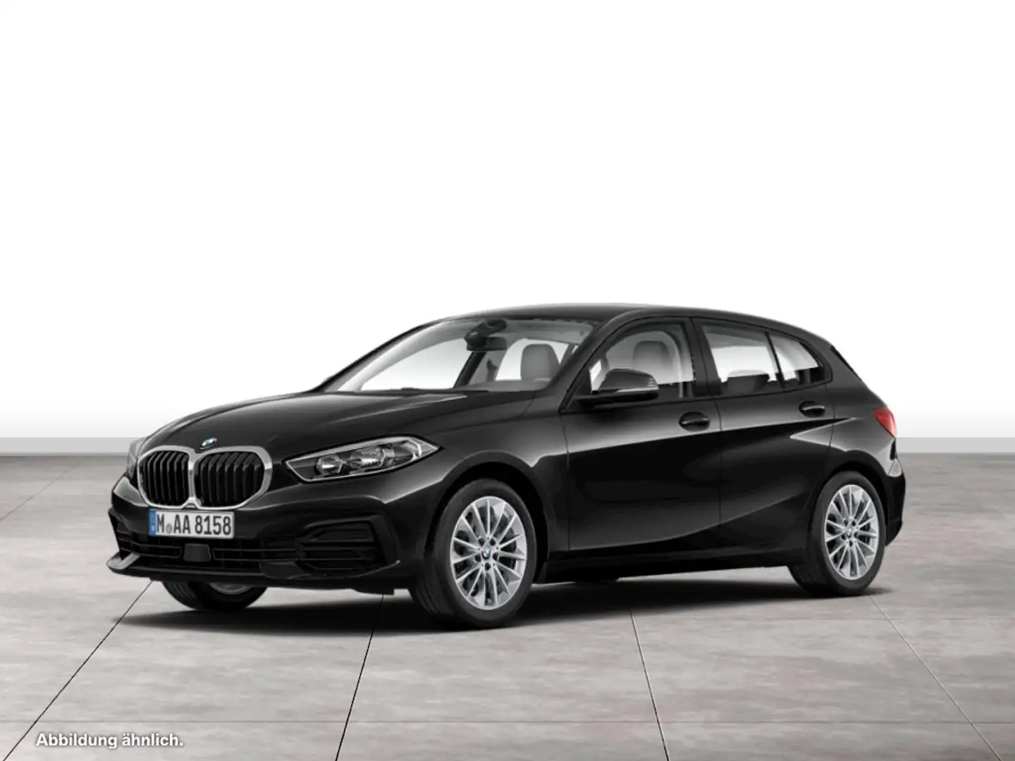 BMW 118 i 5-Türer Advantage Schwarz - 2
