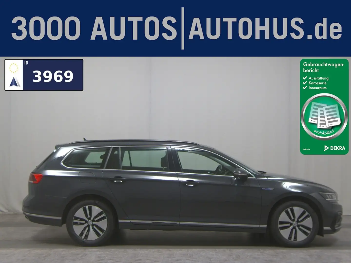 Volkswagen Passat Var. GTE 1.4 TSI Navi LED AHK RFK ACC Grau - 1
