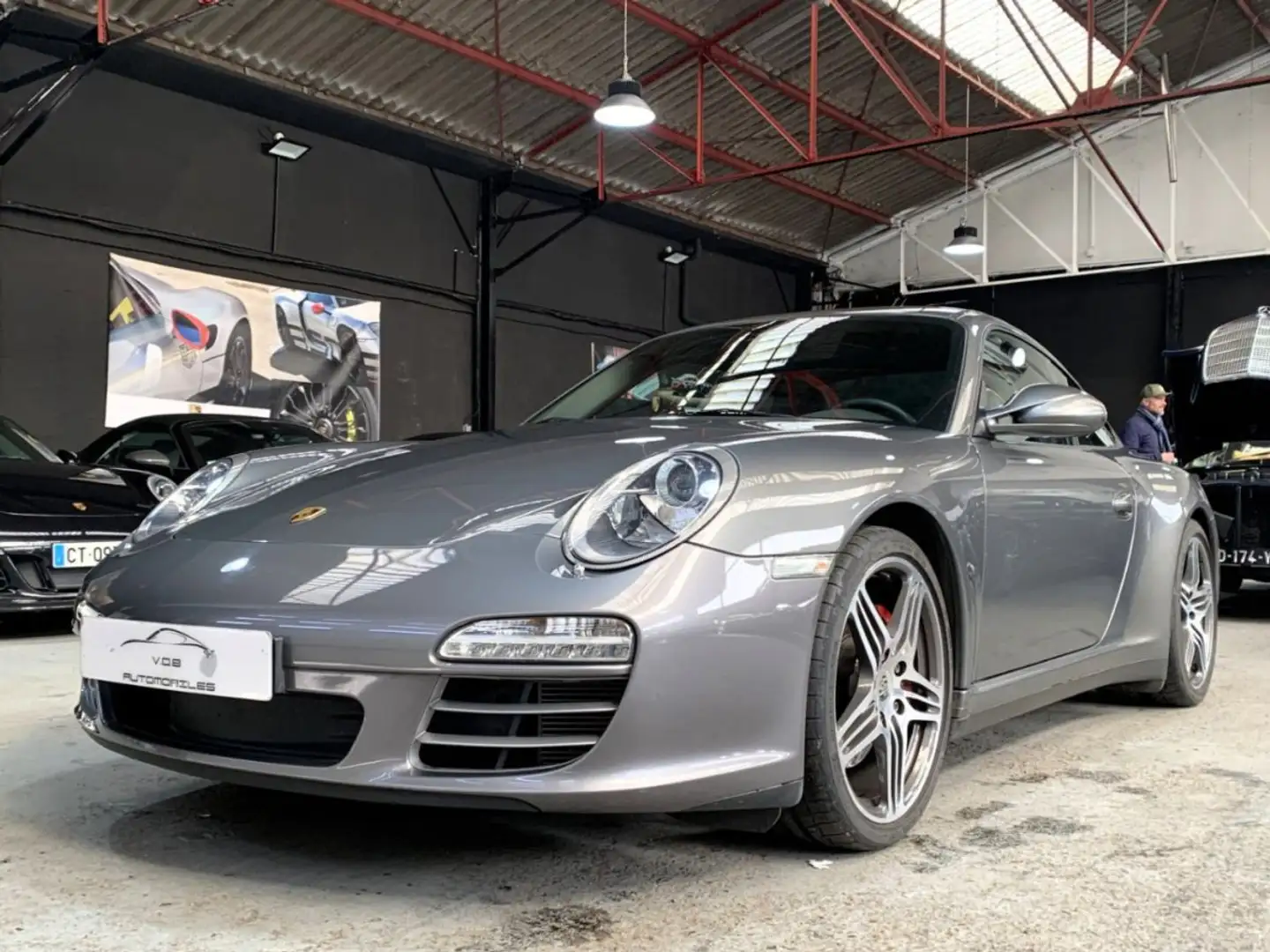 Porsche 911 997 CARRERA 4S PDK 3.8 385CV / CHRONO / PSE/ 43300 Gris - 1
