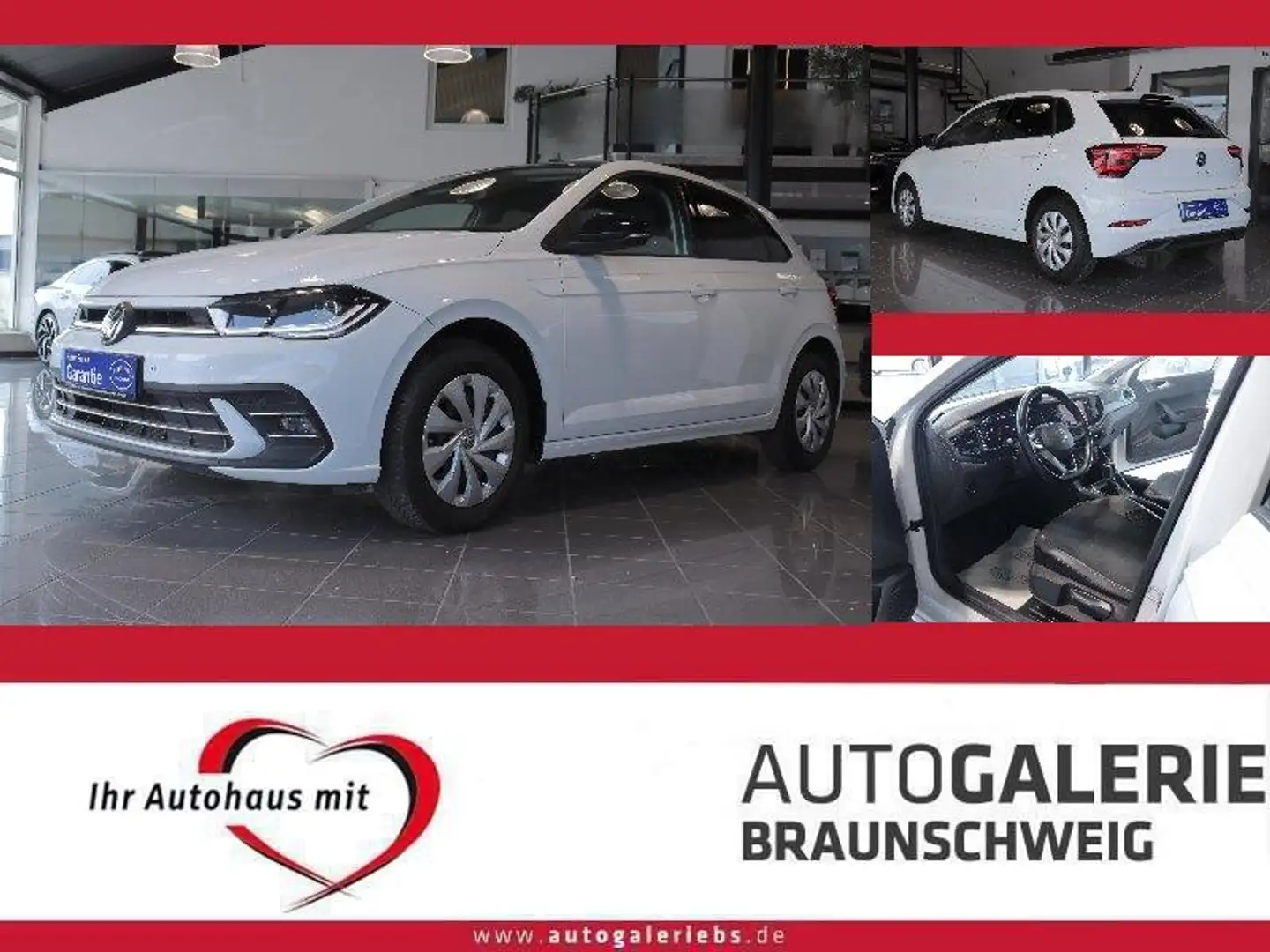 Volkswagen Polo 1.0 TSI Style BLACK PAKET *MATRIX*ACC*CAM* Blanc - 1