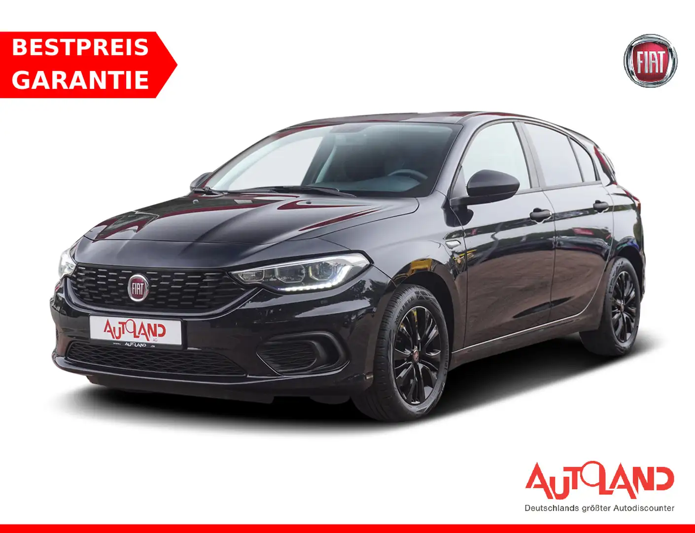 Fiat Tipo 1.4 Street Klimaaut. Sitzheizung Tempomat Schwarz - 1