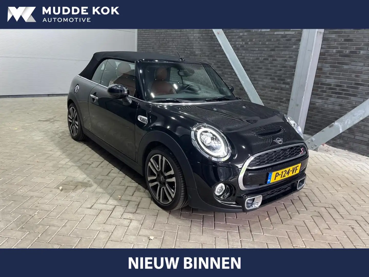 MINI Cooper S Cabrio Mini 2.0 Cooper S Hammersmith | Automaat | Lederen Czarny - 1