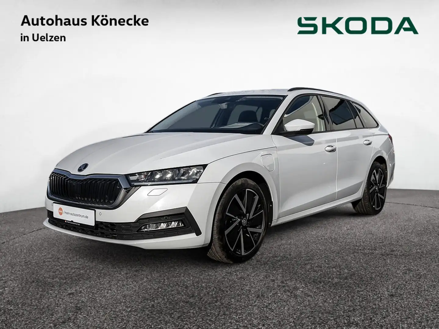 Skoda Octavia Combi 1.4 TSI iV Clever DSG AHK KAMER Blanc - 1