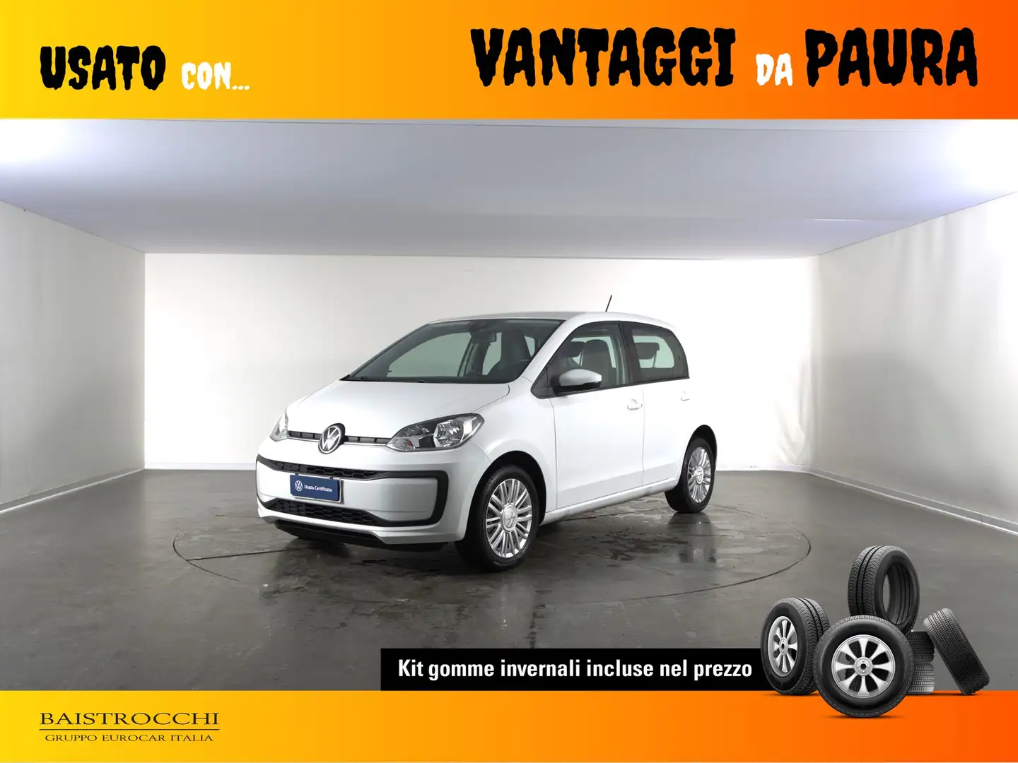 Volkswagen up! 5p 1.0 evo move 65cv Bianco - 1