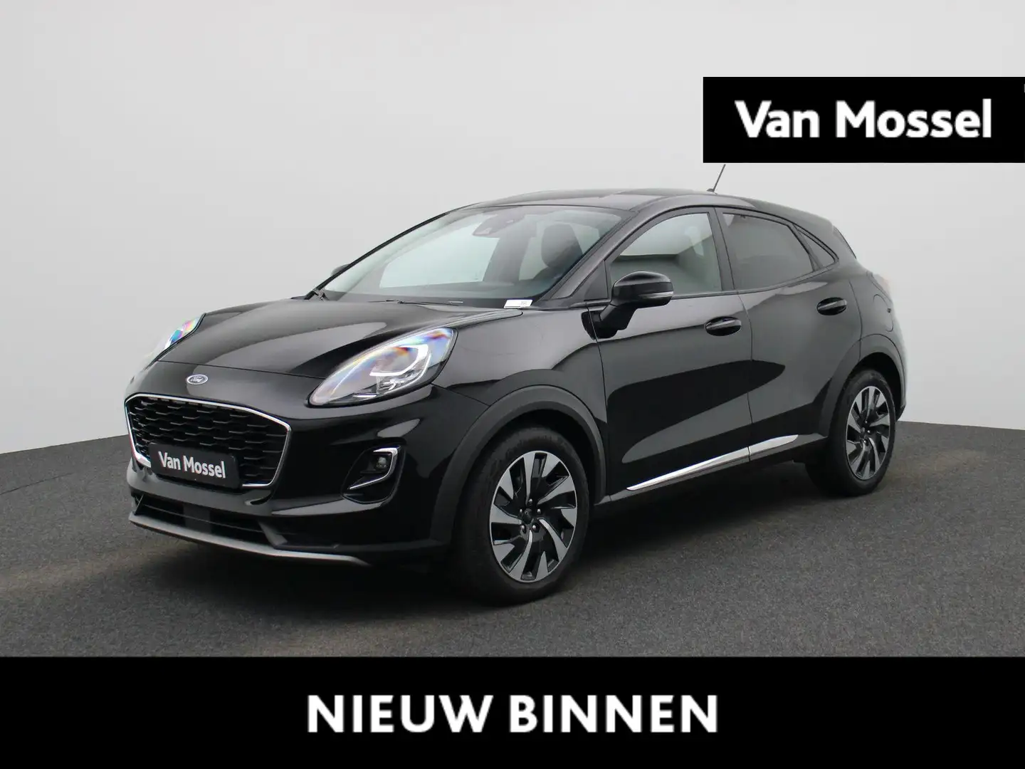 Ford Puma 1.0 EcoBoost Hybrid Titanium Cruise control | auto Zwart - 1
