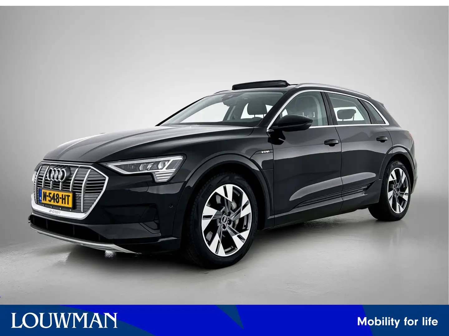 Audi e-tron 55 quattro Advanced edition Plus 95 kWh 408pk! | P Noir - 1