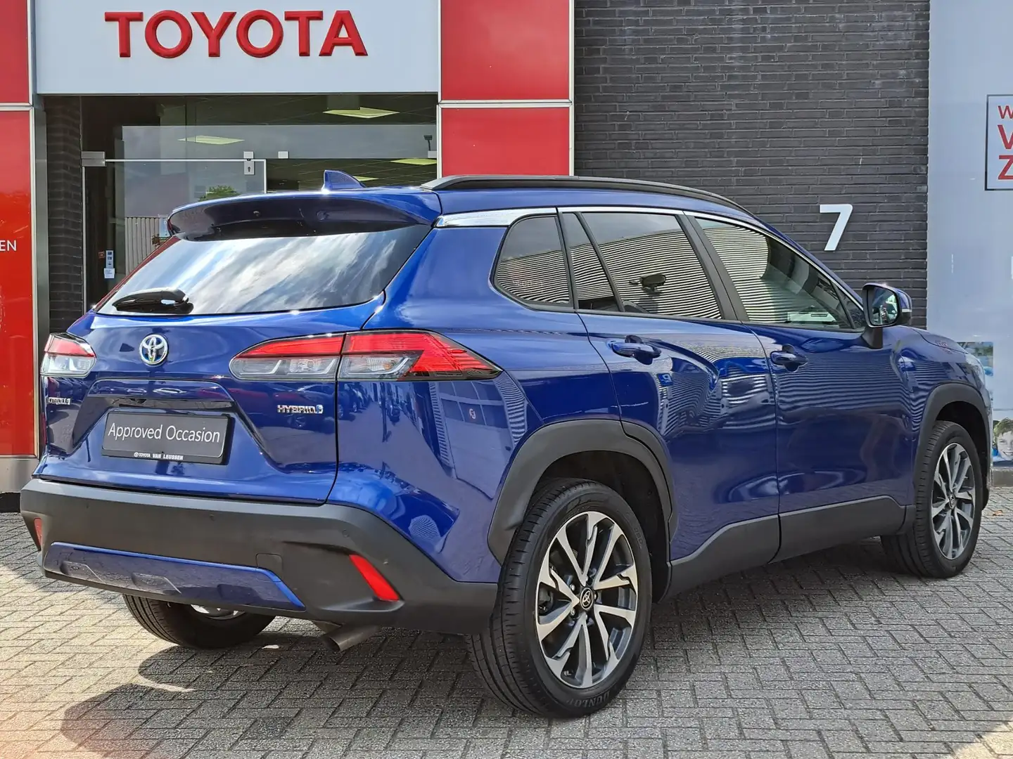 Toyota Corolla Cross 2.0 High Power Hybrid First Edition PARKSENSOREN A Azul - 2