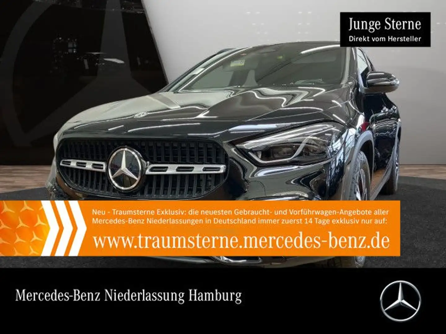Mercedes-Benz GLA 220 d 4M PROGRESSIVE+NIGHT+MULTIBEAM+KAMERA+8G Чорний - 1