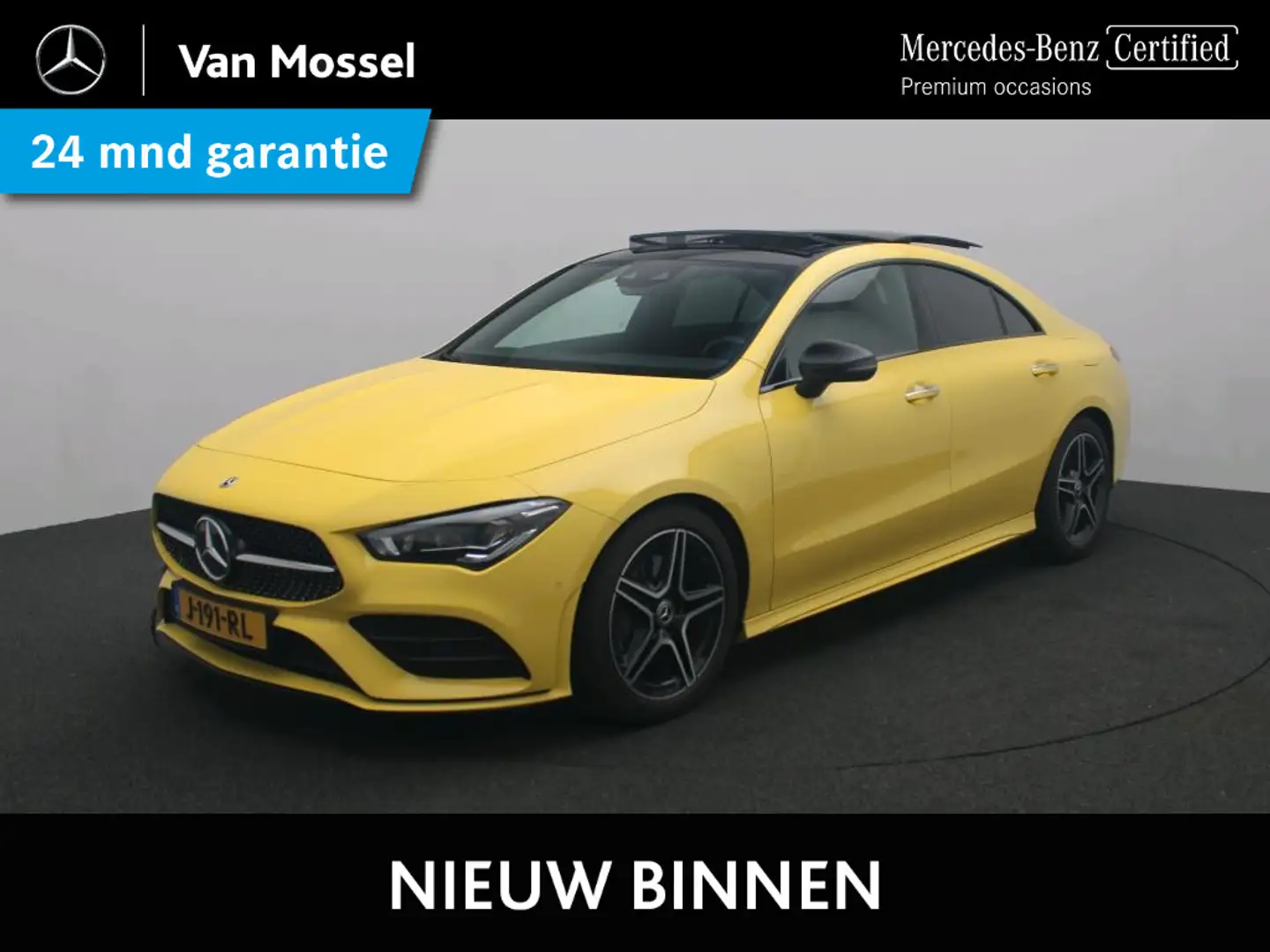 Mercedes-Benz CLA 200 Business Solution AMG /Panoramadak /Memory /Night Jaune - 1