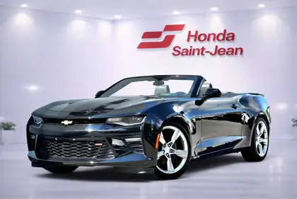 Black 2018 Chevrolet Camaro Convertible Rear-Wheel Drive 8-Speed Automatic