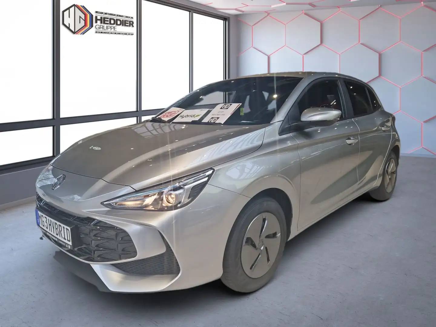 MG MG3 Standard *NAVI*DAB*APPLE CARPLAY*AND Argent - 1