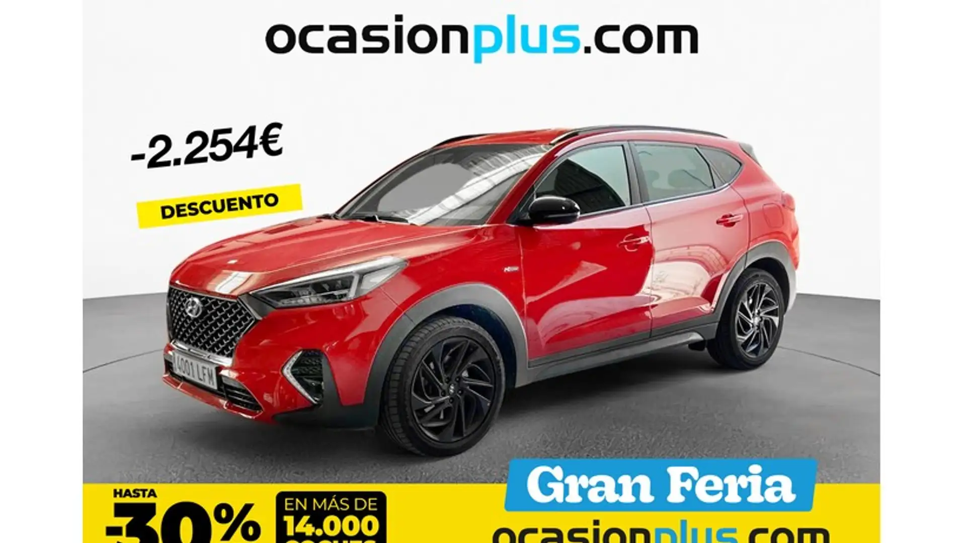 Hyundai TUCSON 1.6 TGDI NLine 4x2 DT Rood - 1