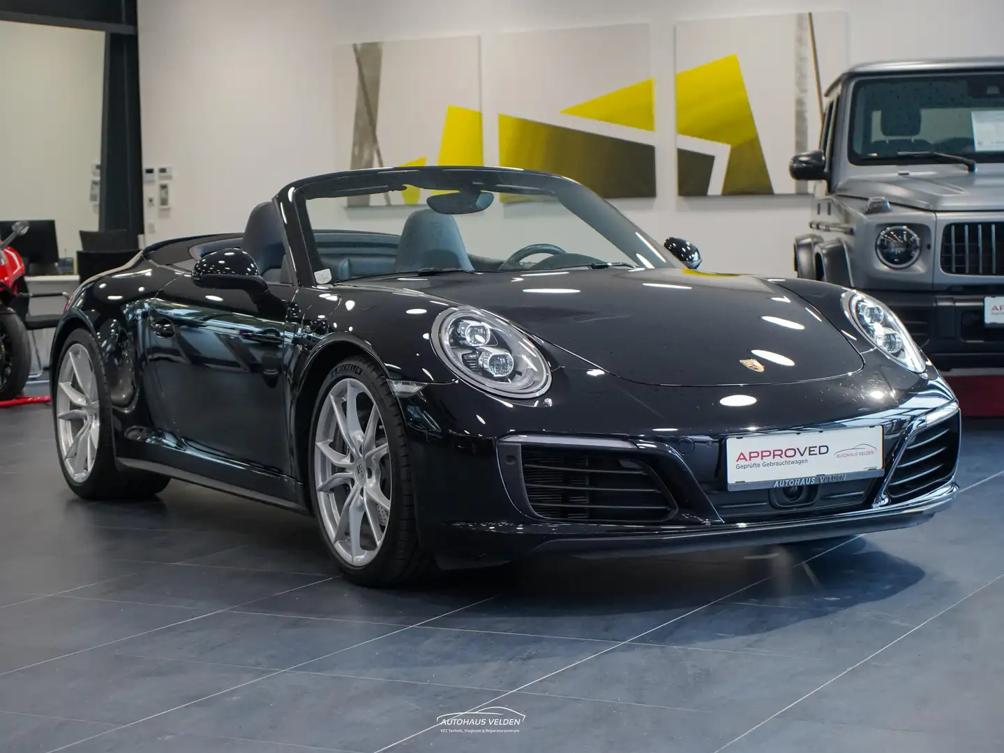 Porsche 991 Carrera 4 Cabriolet Schwarz - 1
