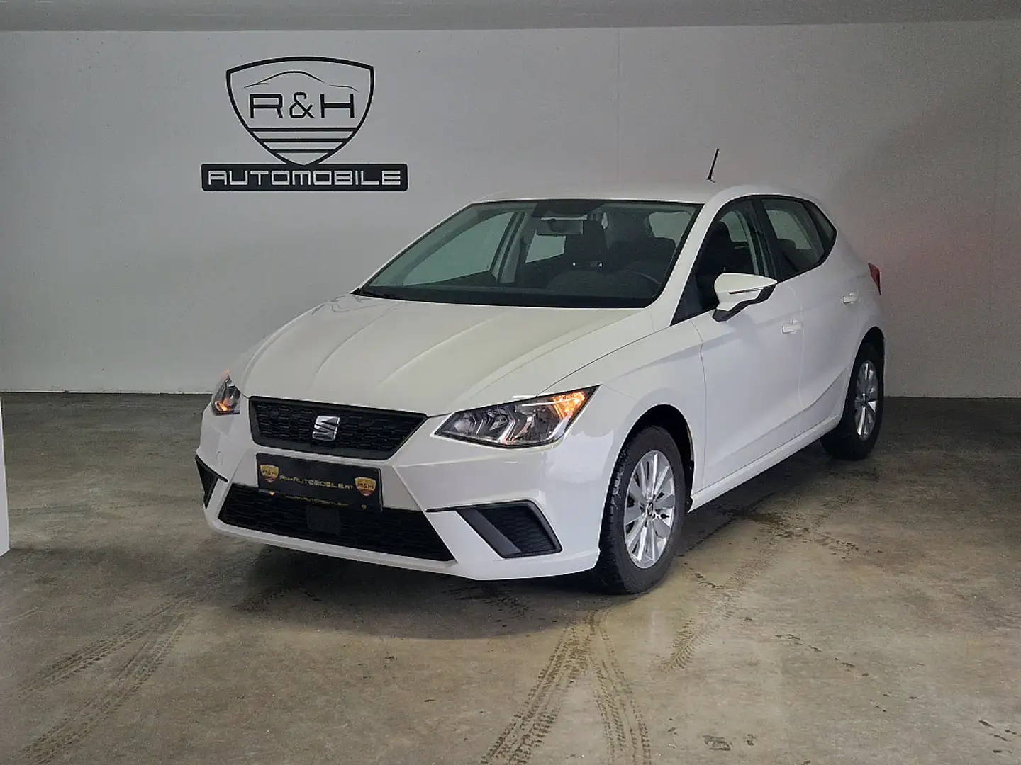 SEAT Ibiza 1,0 TGI Style Benzin und Gas Weiß - 1