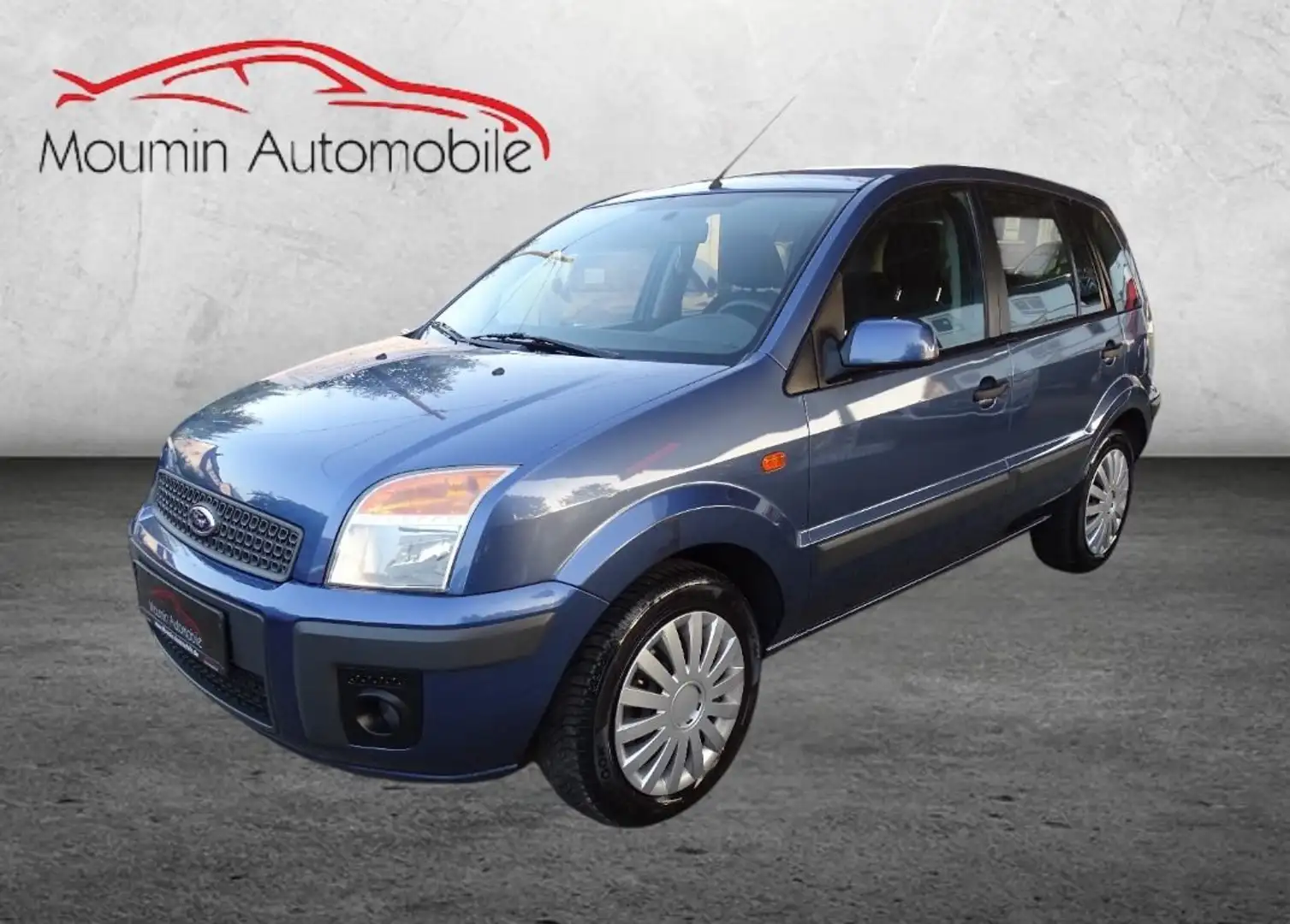 Ford Fusion 1.6 16V Fun 101 PS"KLIMA"110 TKM!"TÜV-11-2026! Blau - 1