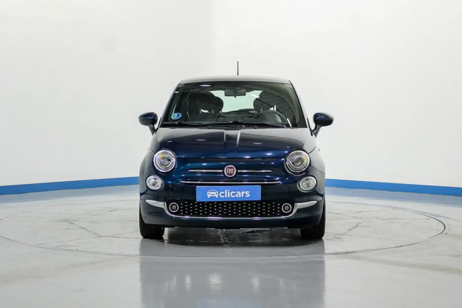 Fiat 500 1.0 Hybrid Monotrim 52kW Blauw - 2