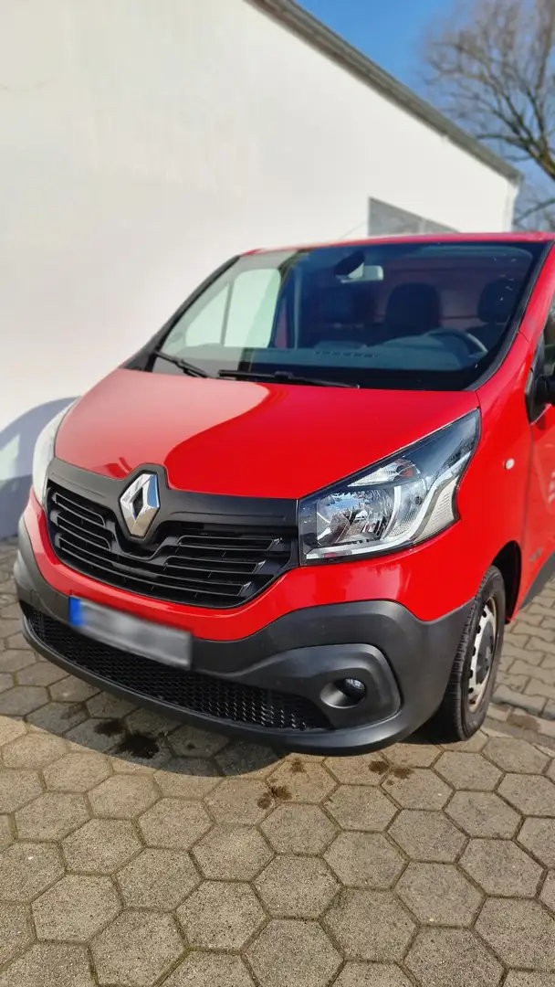 Renault Trafic Transporter, Renault, 115PS, Klima, L1H1, Anhgk. Rot - 1