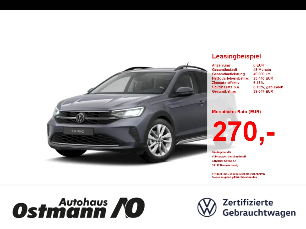 Volkswagen Taigo 1.0 TSI Life DSG LED NAVI PDC APPConnect — миниатюра 1