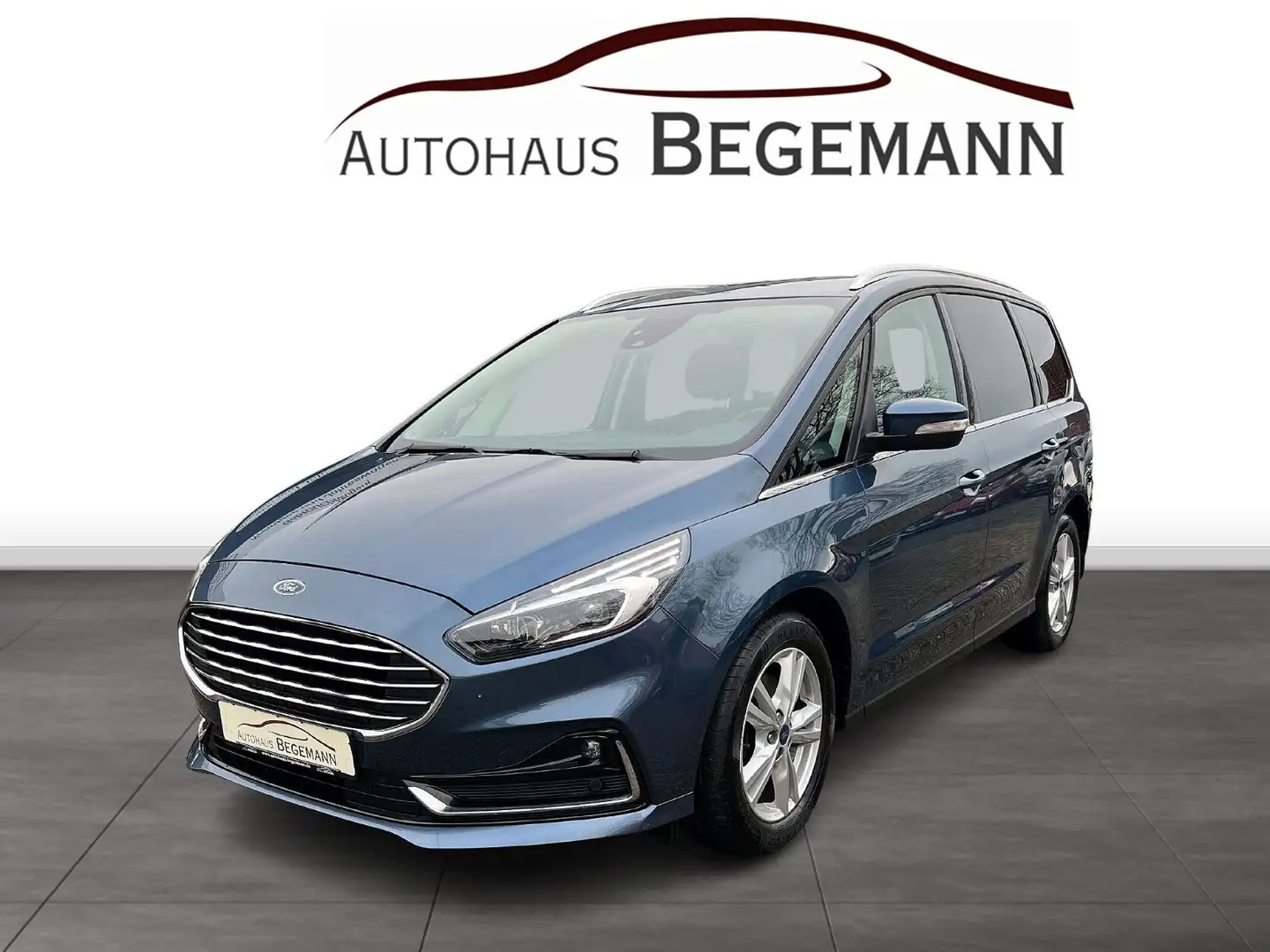 Ford Galaxy 2.0 EB Titanium AHK 7-Sitz ACC WntPk Blauw - 1