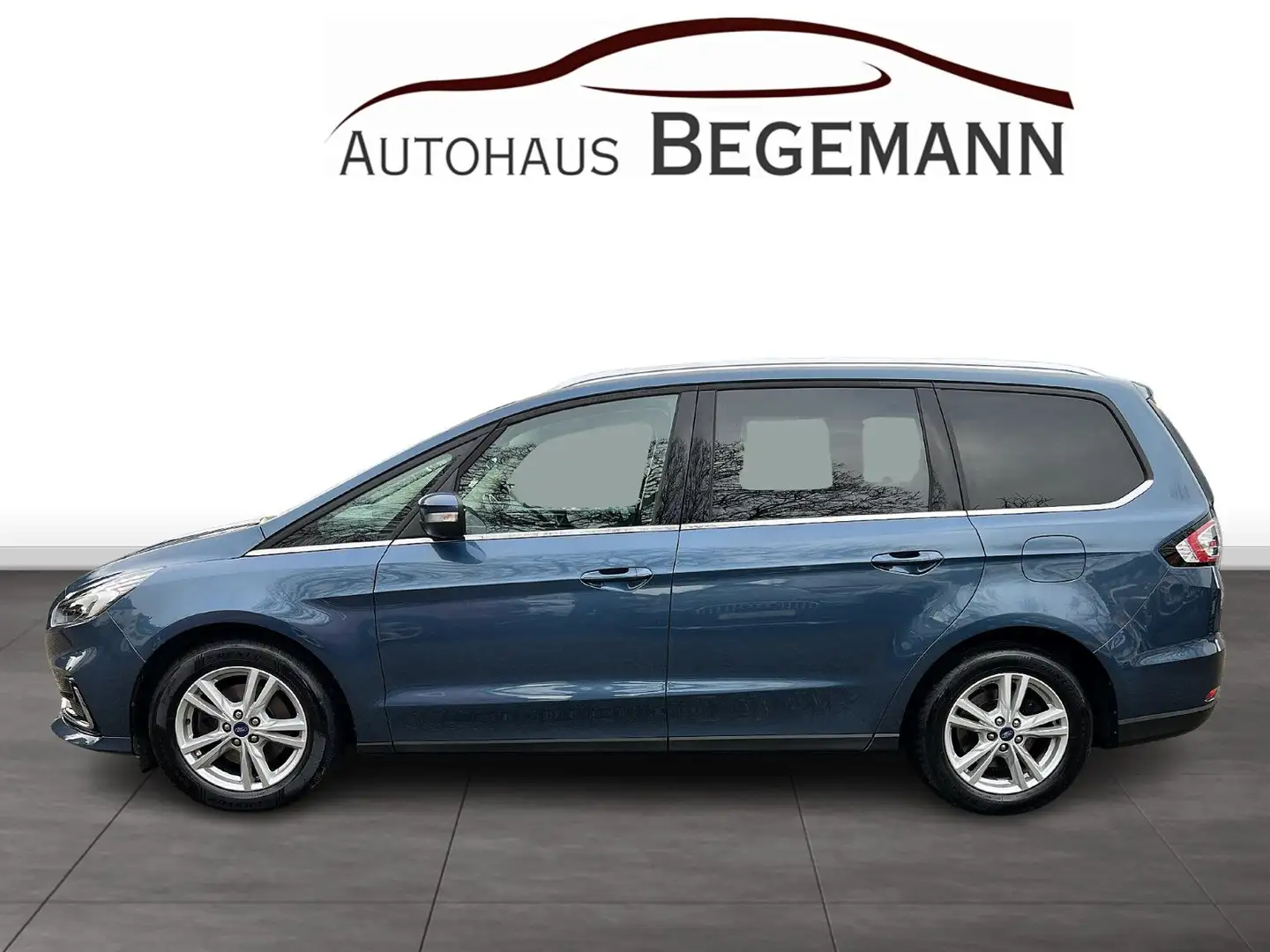 Ford Galaxy 2.0 EB Titanium AHK 7-Sitz ACC WntPk Blauw - 2