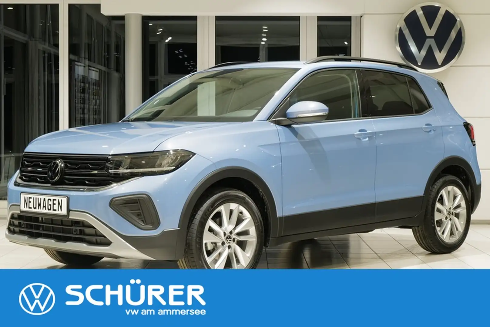 Volkswagen T-Cross 1.0 Life LED Navi via AppConnect ACC Lane+Light... Modrá - 1