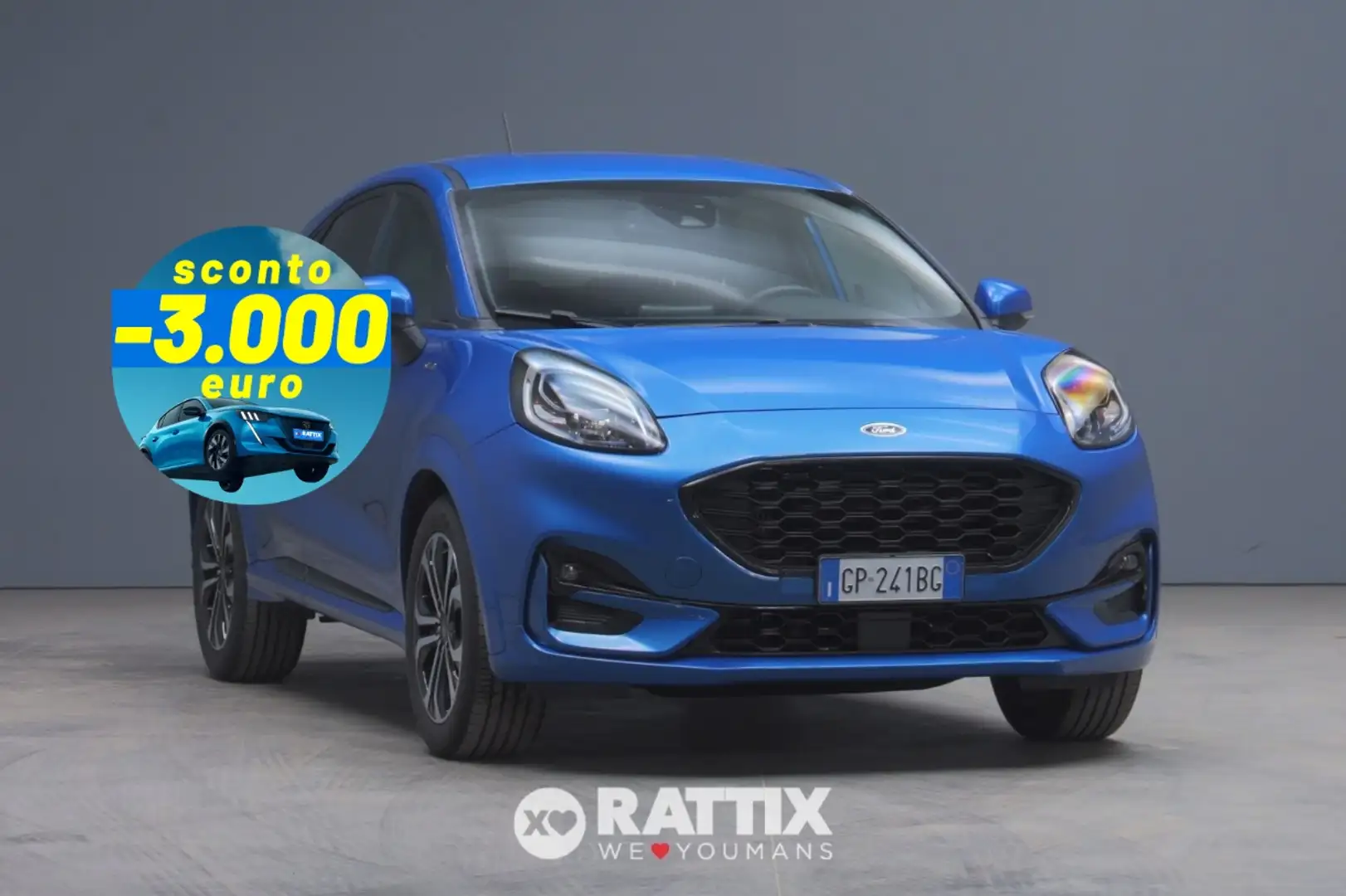 Ford Puma 1.0 Ecoboost Hybrid 125CV ST-Line Blu/Azzurro - 1