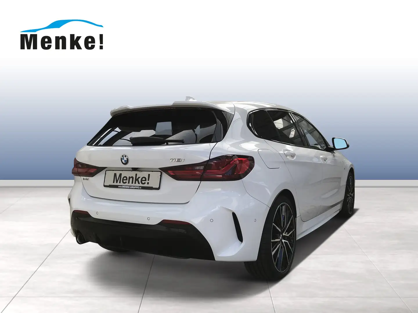 BMW 118 i   M Sport Head-Up HK HiFi DAB LED WLAN RFK Weiß - 2