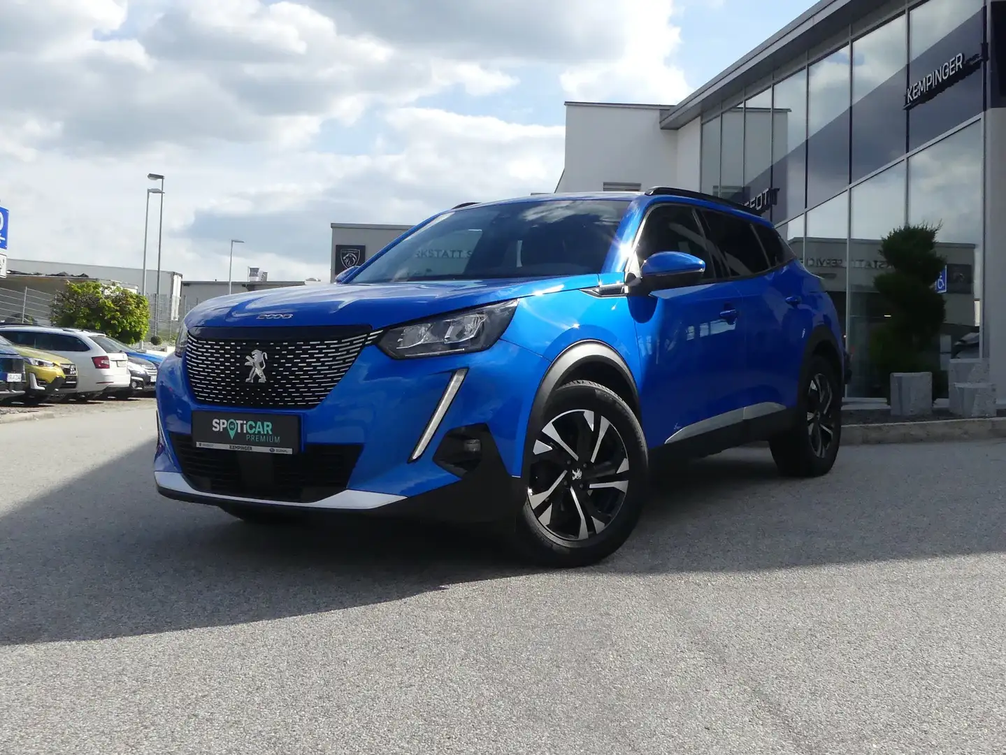Peugeot 2008 Allure*Navi*Kamera*8-fach Alu*Sitzheizung*Garantie Blauw - 1