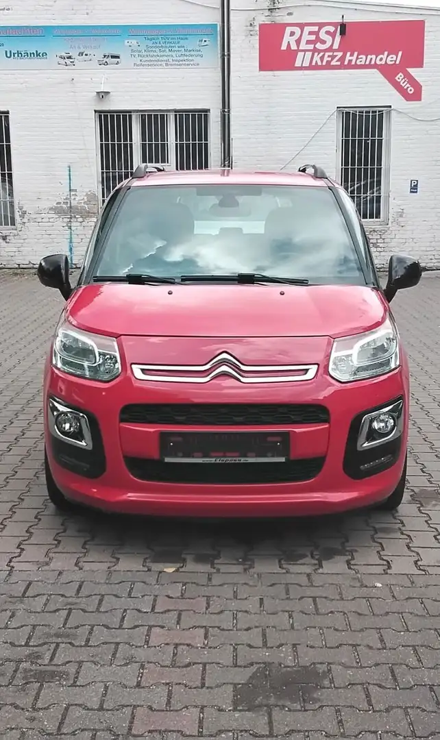 Citroen C3 Picasso Exclusive Neuer Tüv  Erste Hand Rot - 2