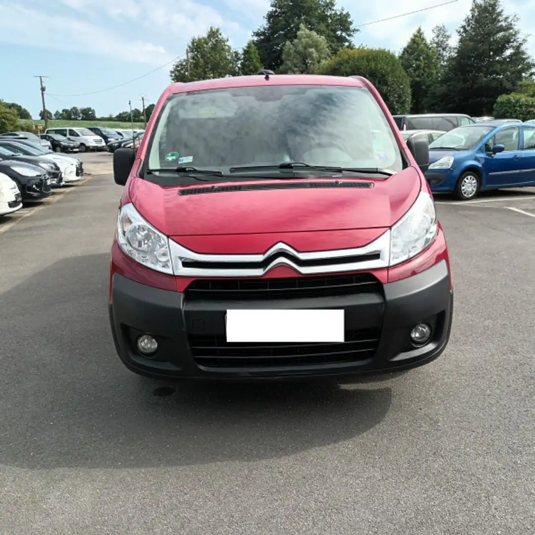Citroen Jumpy 27 L1H1 HDI 125 FAP CLUB Rouge - 2