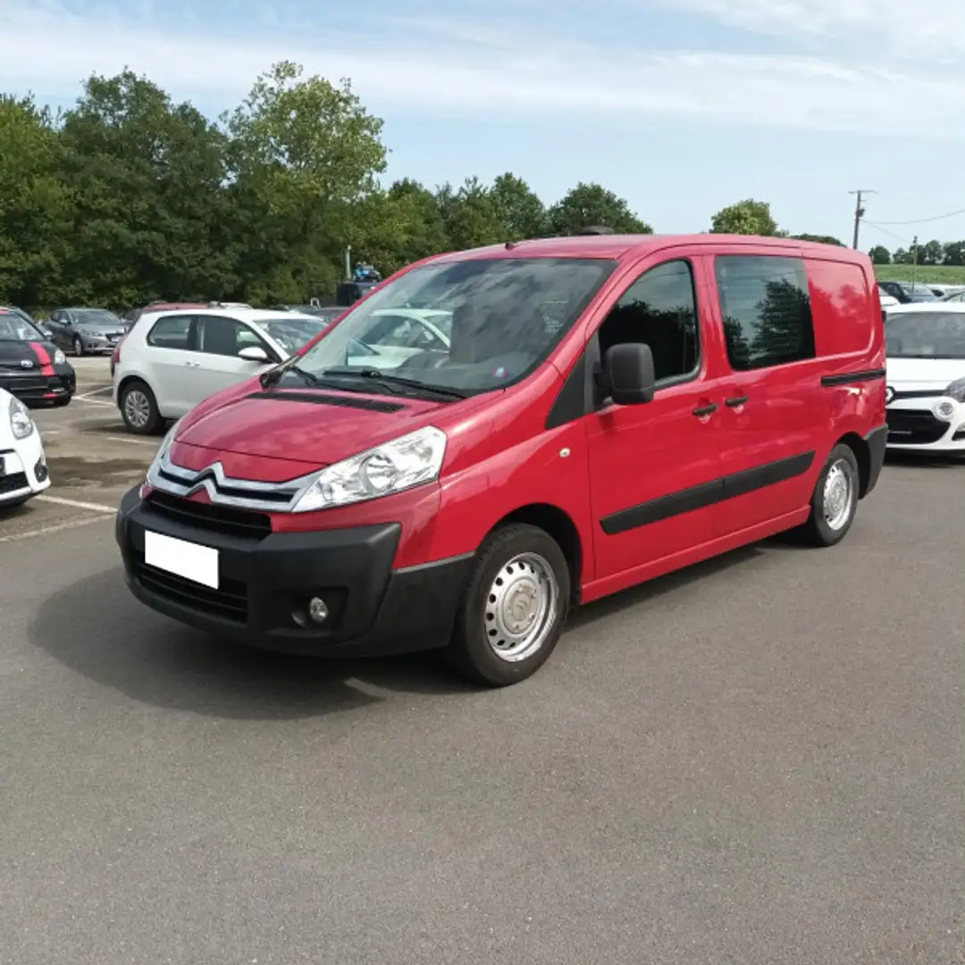 Citroen Jumpy 27 L1H1 HDI 125 FAP CLUB Rouge - 1