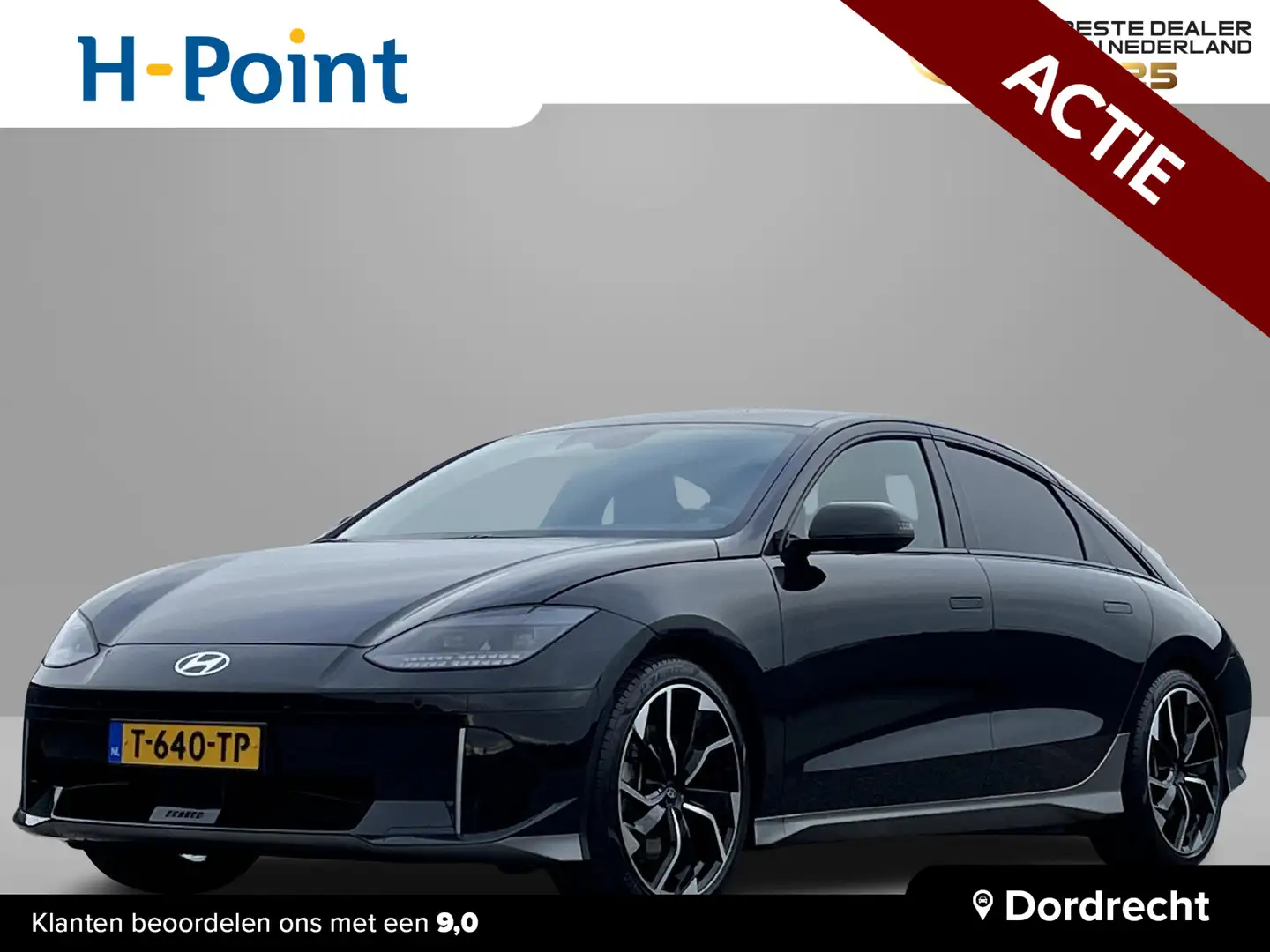 Hyundai IONIQ 6 Connect 77.4 kWh | Ultrasnel - snellaadtechnologie Noir - 1