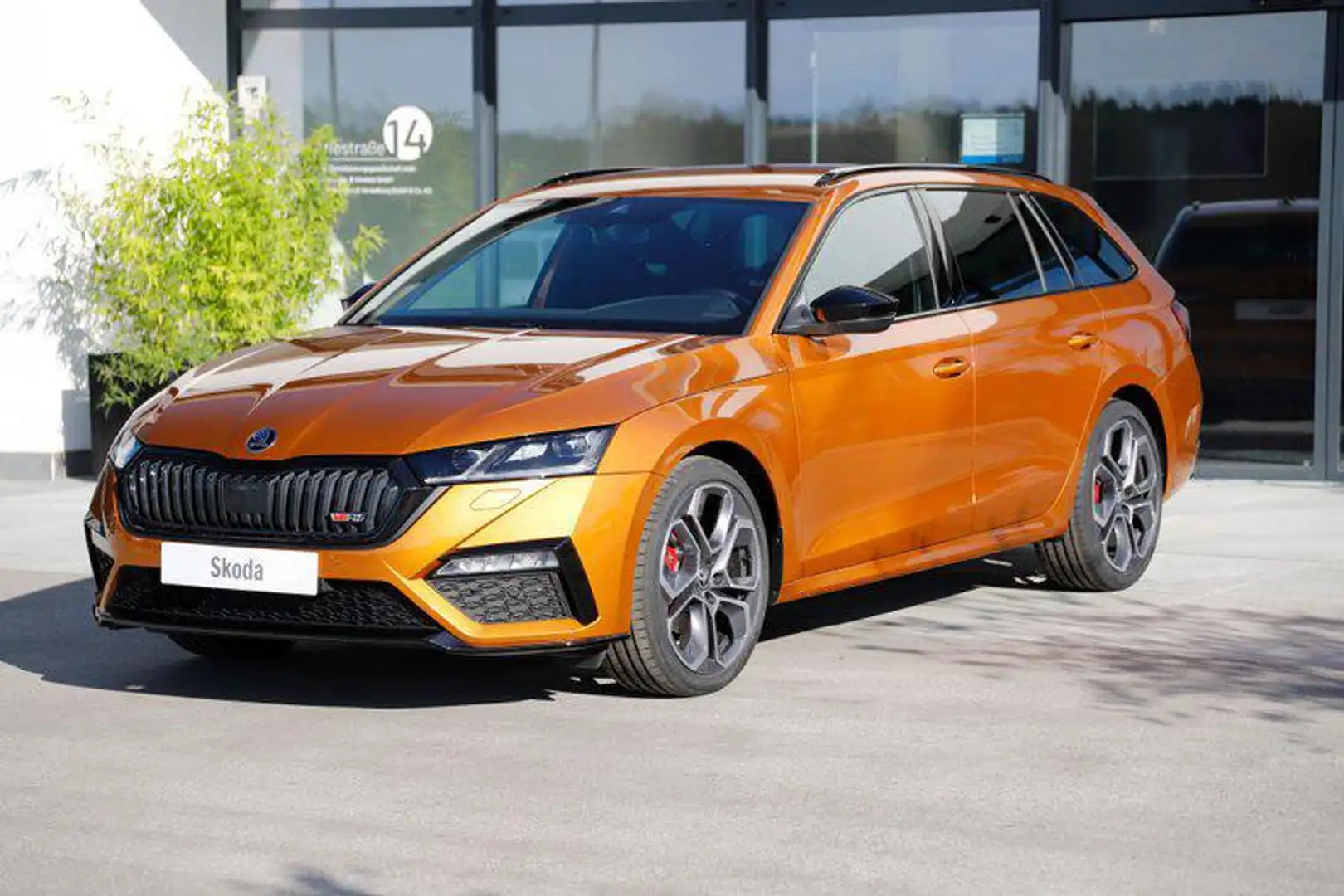 Skoda Octavia Combi RS 2.0 TDI 7-Gang DSG 147 kW (200 PS), Au... Narancs - 1