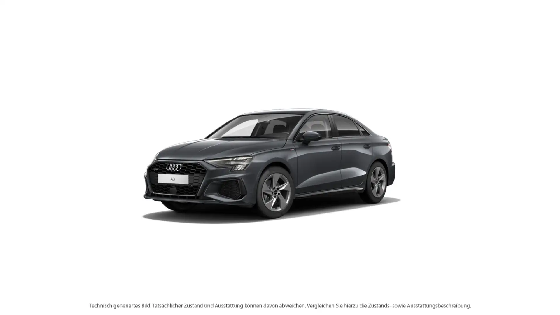 Audi A3 40 TDI Limousine quattro S tronic S line Grau - 2