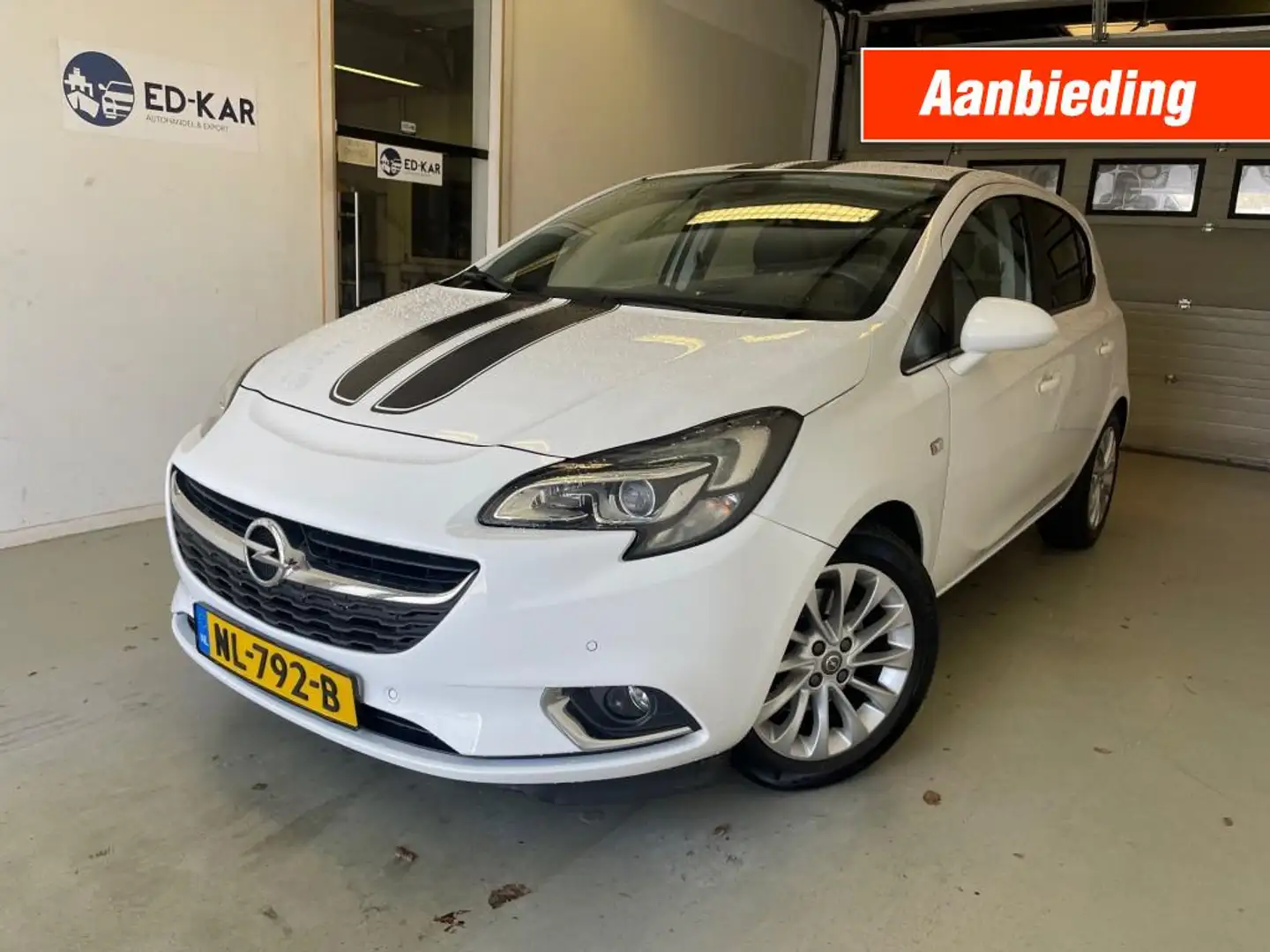 Opel Corsa 1.3 CDTI Innovation CLIMA NAVI BOM VOL 1STE EIG. N Blanco - 1