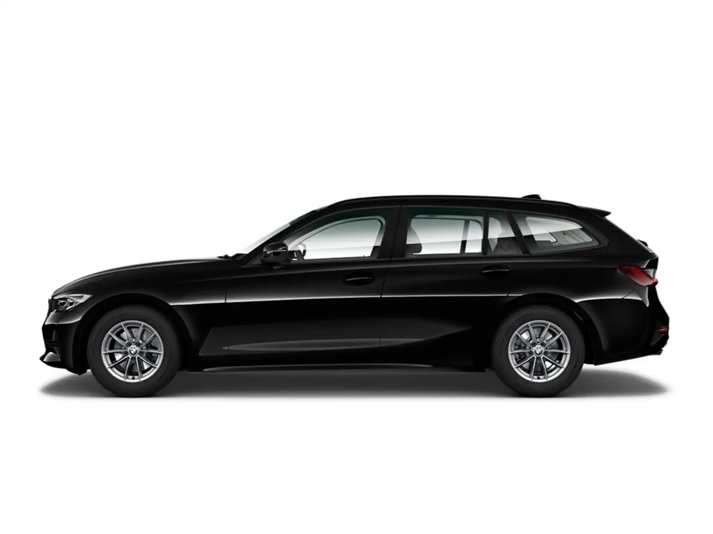 BMW 318 dTouring+Navi+AHK+HUD+LED+SHZ+Temp+PDCv+h Noir - 2