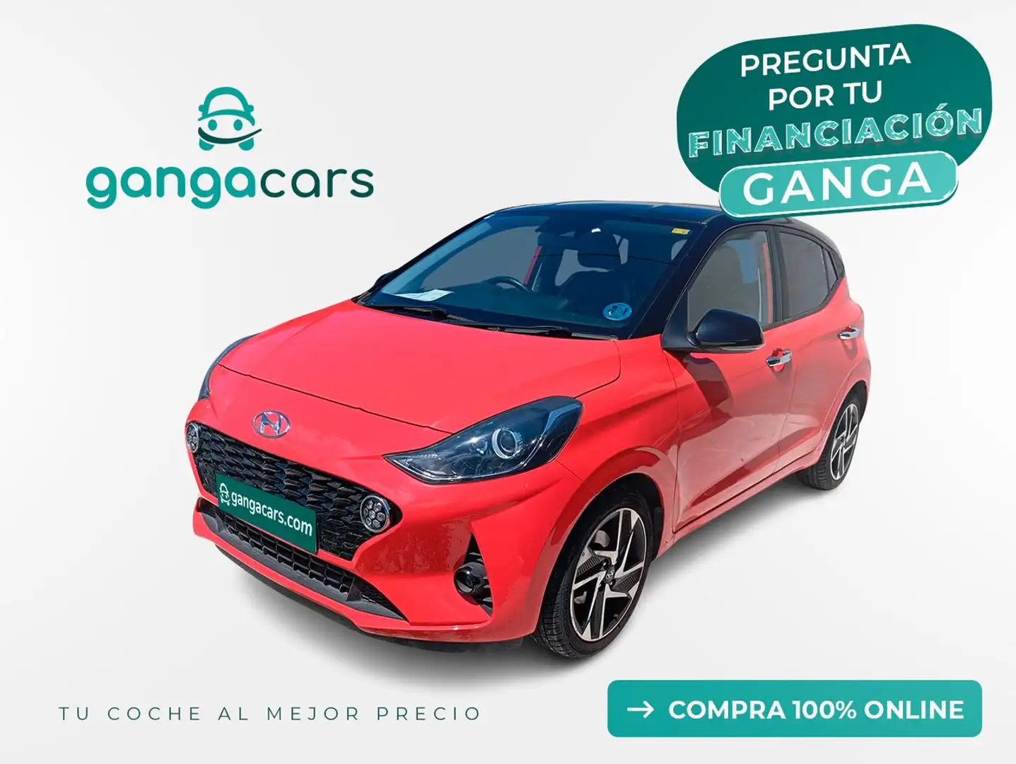 Hyundai i10 1.0 MPI Essence Rojo - 1