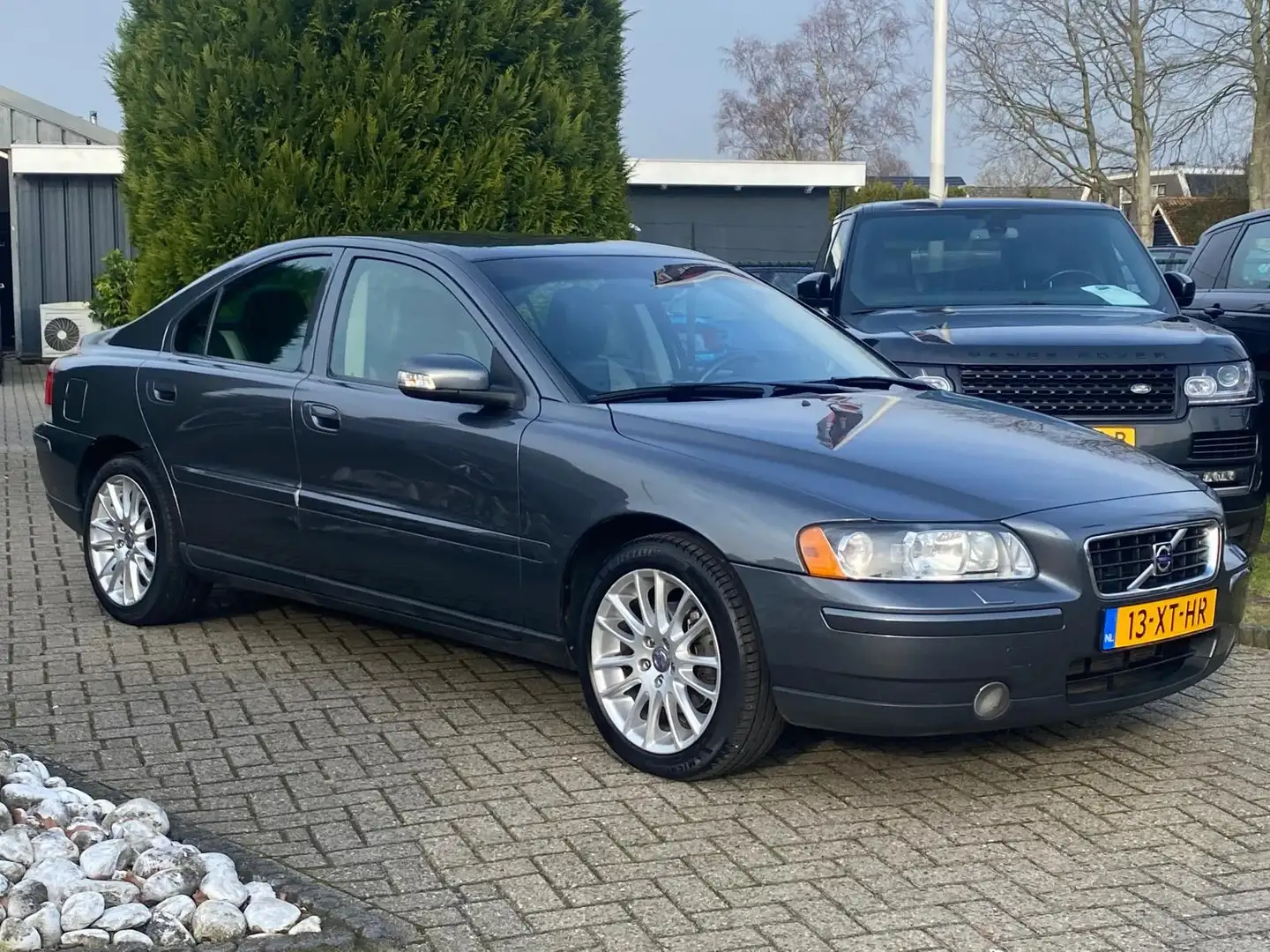 Volvo S60 2.4 D5 2007 Automaat Youngtimer 181.000 KM Trekhaa Grey - 2