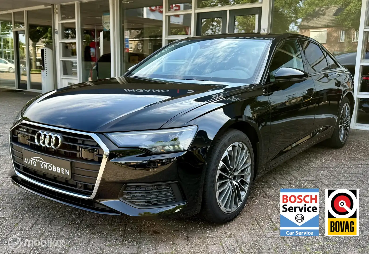 Audi A6 Limousine 50 TFSI E Quattro Led, Climat, ACC, Came Zwart - 1