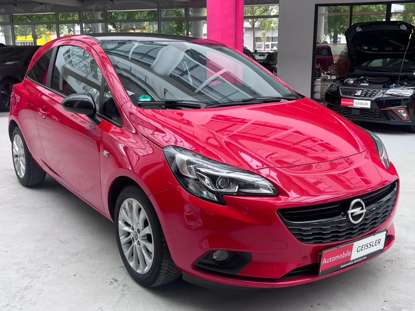 Opel Corsa 1.4 Turbo Color Edition Sitzhzg PDC Xenon Rouge - 2