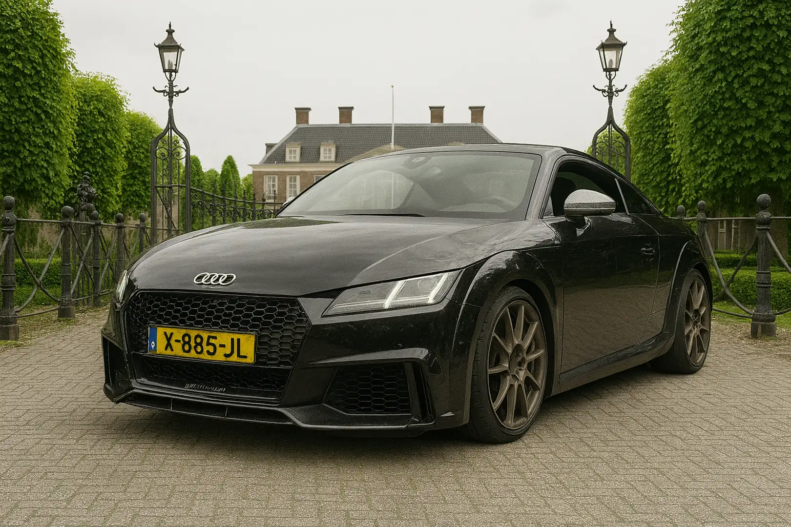 Audi TTS 2.0 TFSI Quattro | UNIEK! | VOLLEDIG OH! | RS STOE Zwart - 1