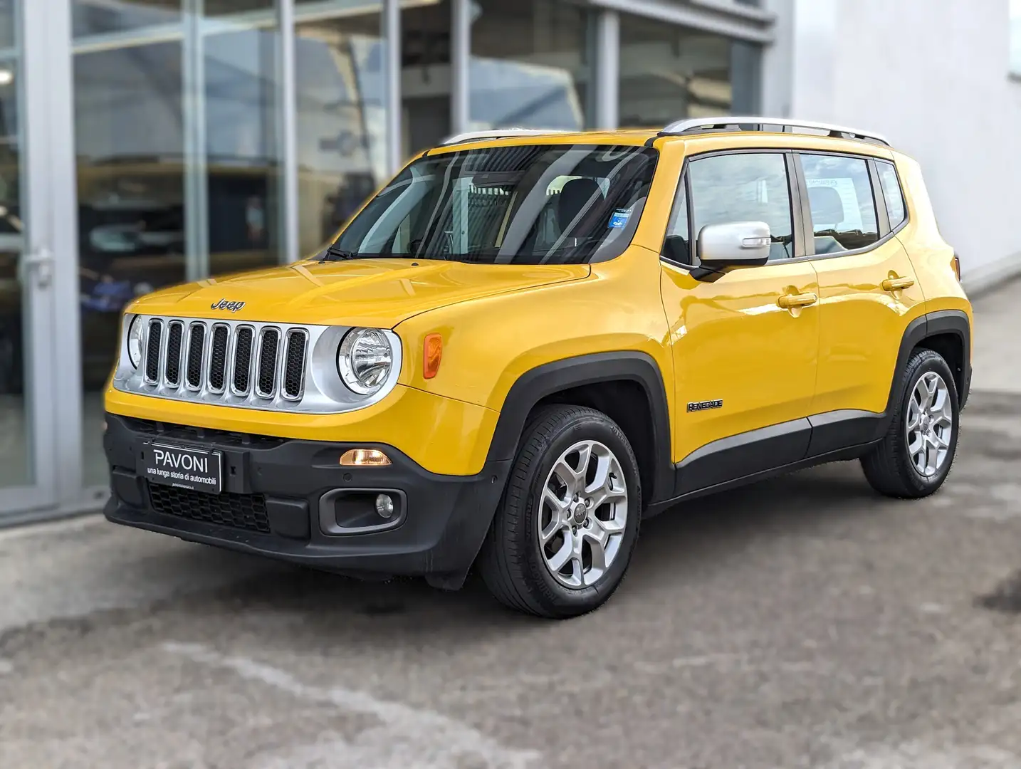 Jeep Renegade Renegade 1.6 mjt Limited fwd 120cv my18 Jaune - 2