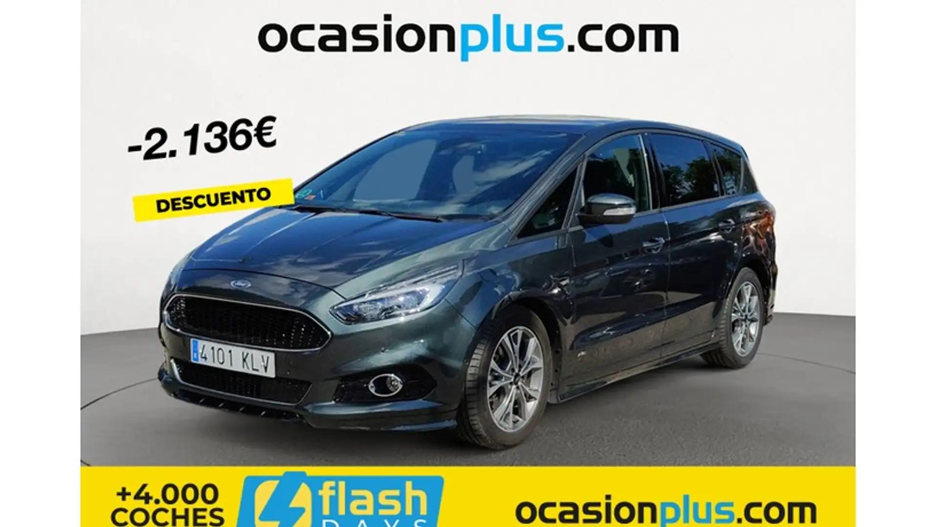 Ford S-Max 2.0TDCi ST-Line Powershift 180 Gris - 1