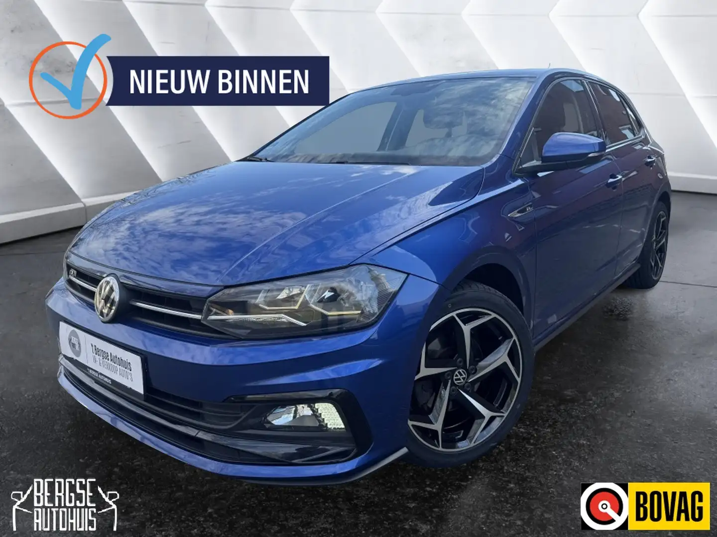 Volkswagen Polo 1.0 TSI R-Line 116PK DSG ACC CARPLAY plava - 1