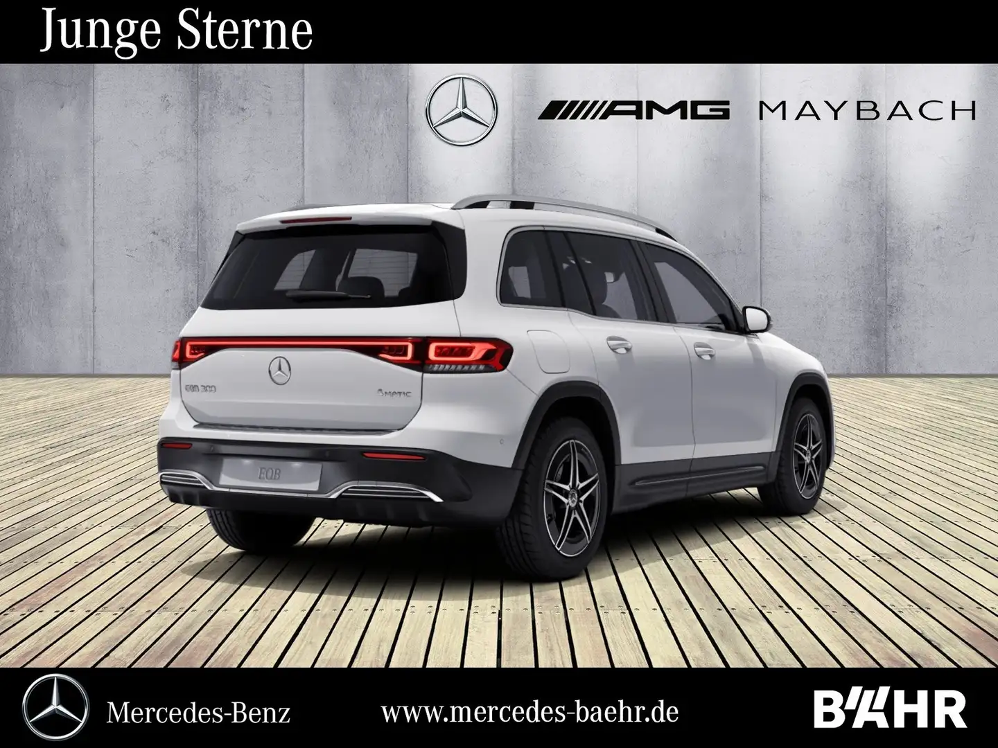 Mercedes-Benz EQB 300 EQB 300 4M AMG/MBUX/"Flex-Bonus" - 2.400 Euro! LED Weiß - 2