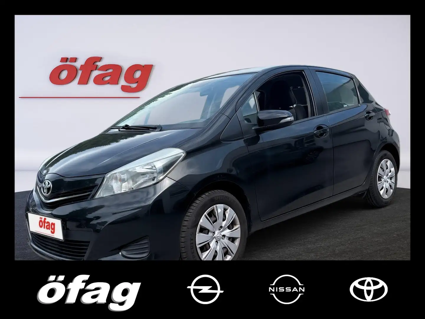 Toyota Yaris 1.0 Active Kam.+SoundSys Schwarz - 1