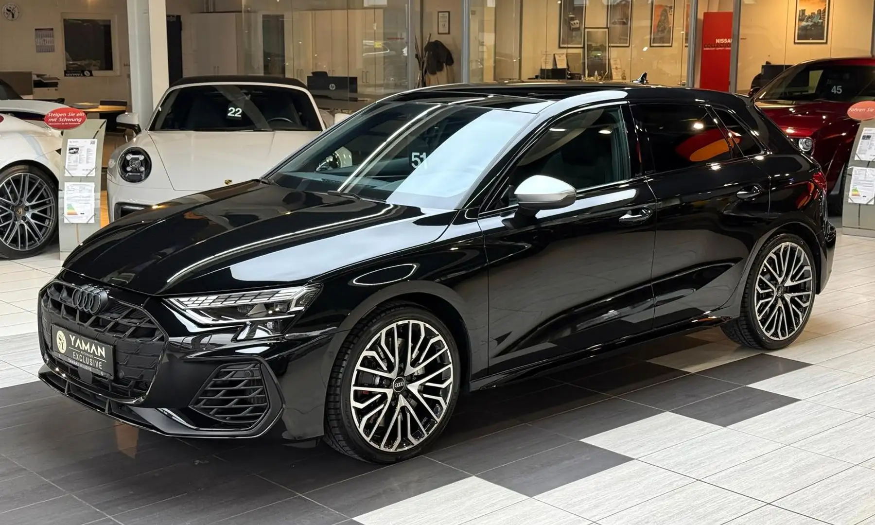 Audi S3 2.0 TFSI Q*Pano*Sonos*Matrix*KeylessGO*S-Sitz Schwarz - 2