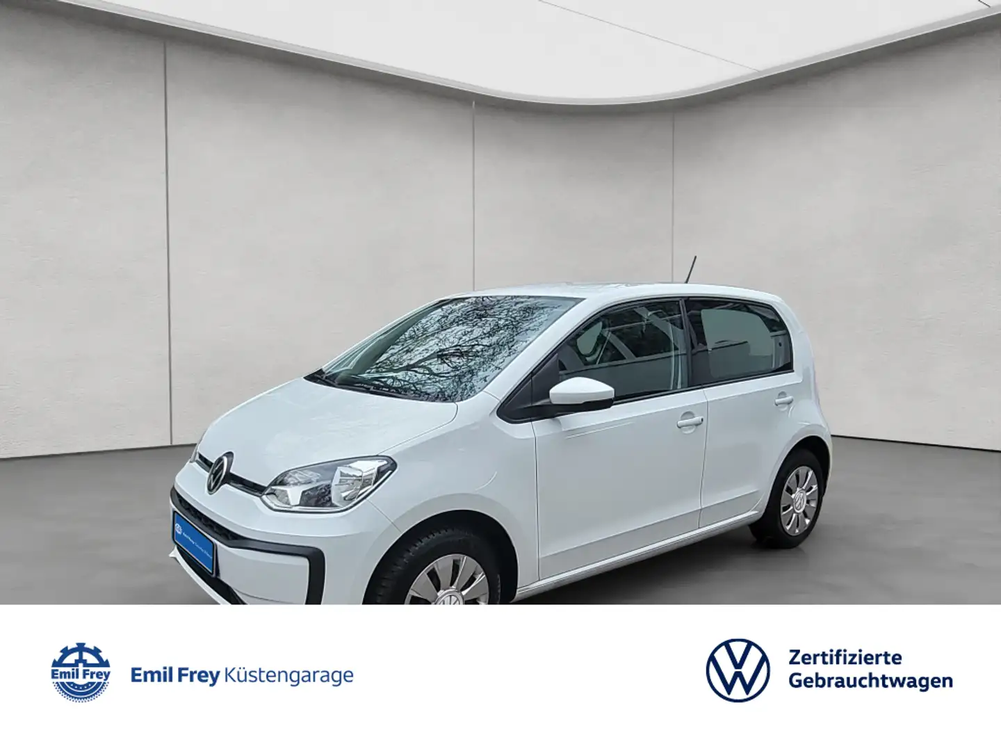 Volkswagen up! ! move up! 1.0 Kamera/Klima/Tempomat Weiß - 1